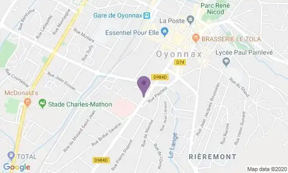 Localisation Mtre Walter Véronique