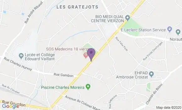 Localisation Mtre Alno Sandrine