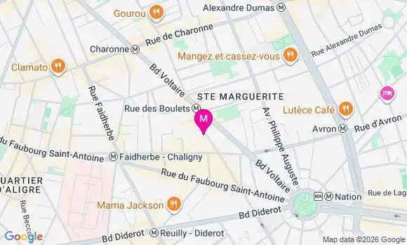 Localisation Mtre Jumelet Bueno Mélanie