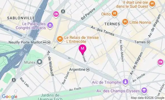 Localisation Mtre D