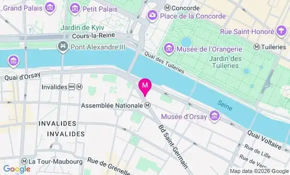 Localisation Mtre Martin Lucile