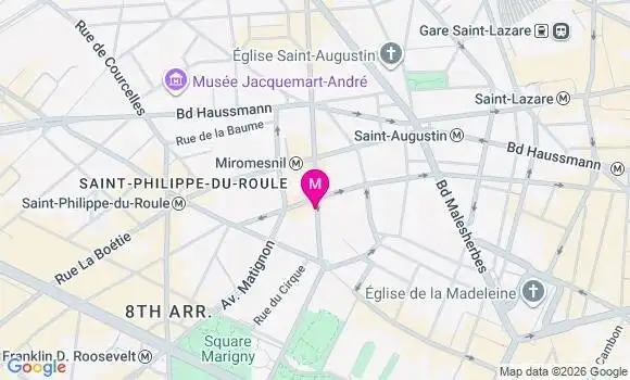 Localisation Mtre Zerbib Hugo