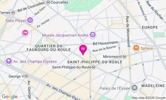 Localisation Mtre Capron Emilie
