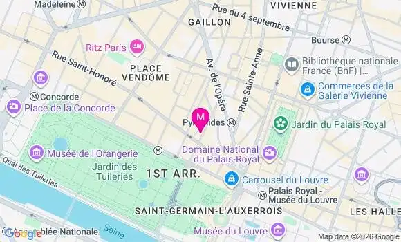 Localisation Mtre Billault Louise