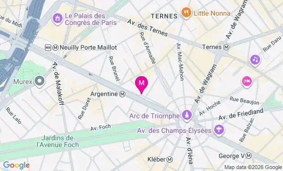 Localisation Mtre Boone Pauline