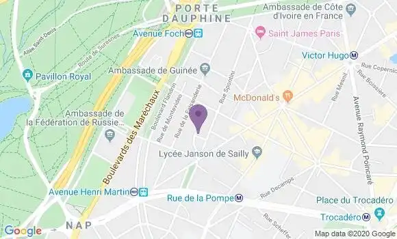 Localisation Mtre Ghenassia Sophie