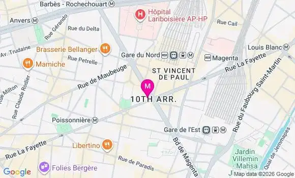 Localisation Mtre Araque Margot