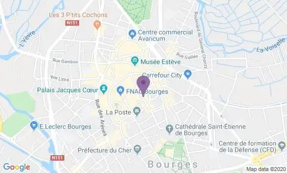 Localisation Mtre Lamoure Ludivine