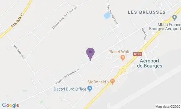 Localisation Mtre Leclercq Gérard