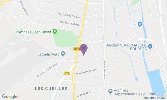 Localisation Mtre Maillot Sandrine