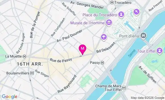 Localisation Mtre Faysse Julie
