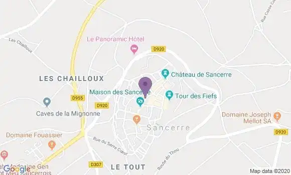 Localisation Mtre Milet Emmanuelle