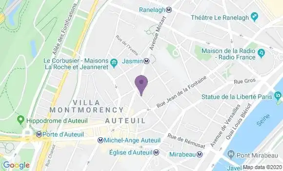Localisation Mtre Chaussade Bruno