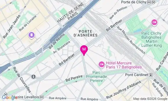 Localisation Mtre Merlier Camille