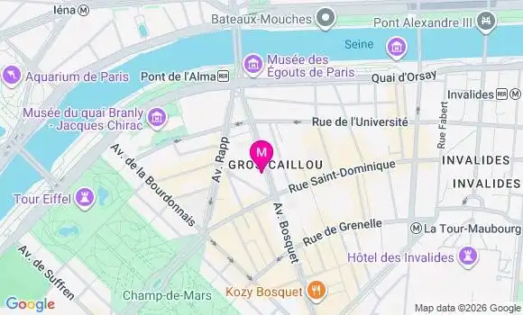 Localisation Mtre Vigier Hugues