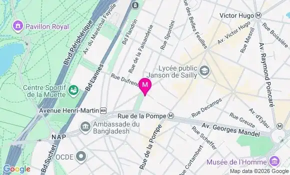 Localisation Mtre Vallee Virginie