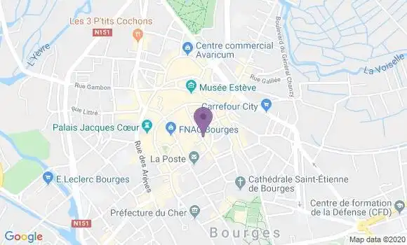 Localisation Mtre Thiault Philippe