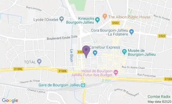 Localisation Mtre Botto Michel