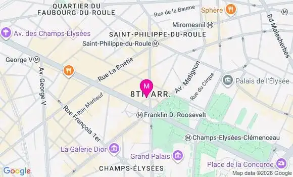 Localisation Mtre Audibert Florian