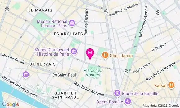 Localisation Mtre Boyadjian Paul