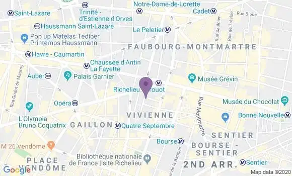 Localisation Mtre Gibert Matthieu