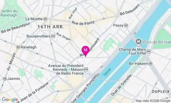 Localisation Mtre Tauzin Lucile