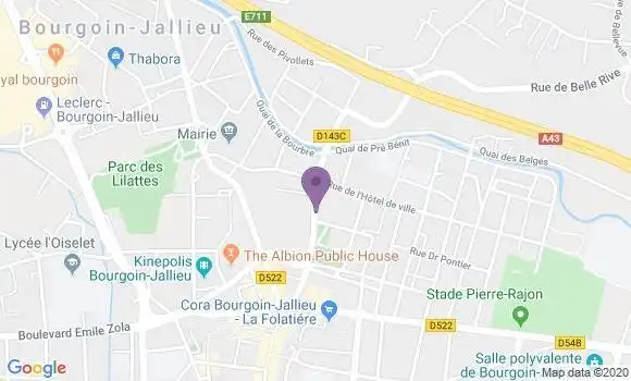 Localisation Mtre Faroud Jacques