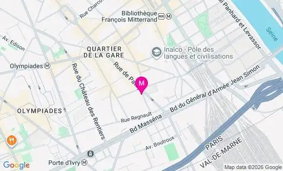 Localisation Mtre Fitoussi Yentel