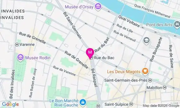 Localisation Mtre Chabot Alexis