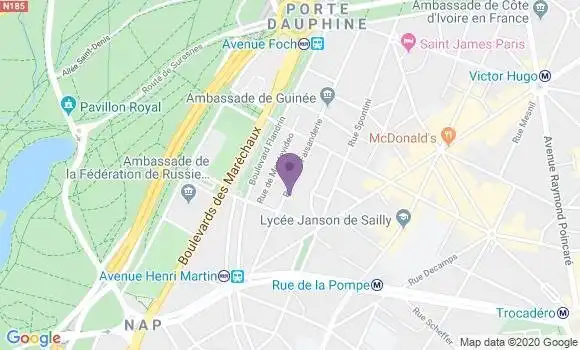 Localisation Mtre Gilardeau Eric