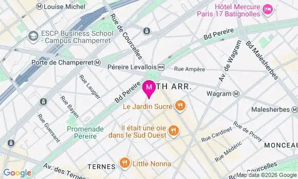 Localisation Mtre Mouniapin Sandrine