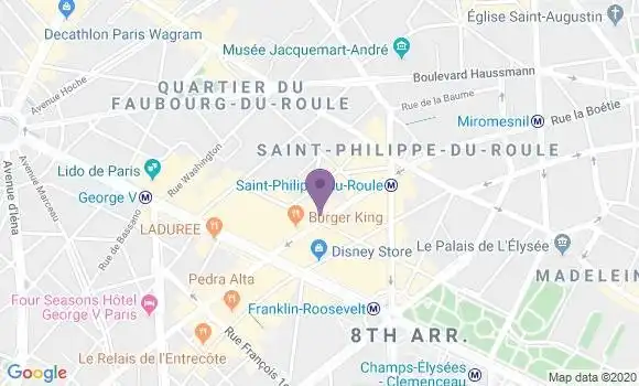 Localisation Mtre Gilbert Desvallons David