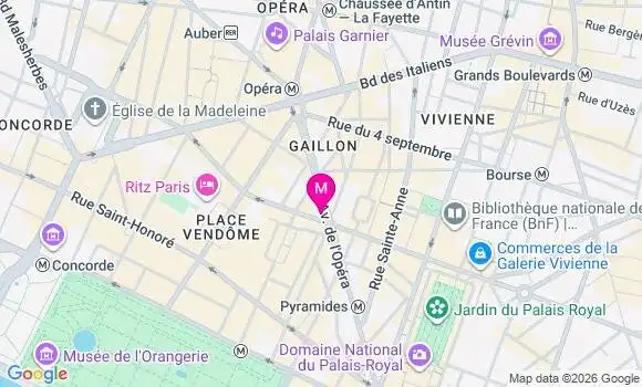 Localisation Mtre Taverna Nicolas