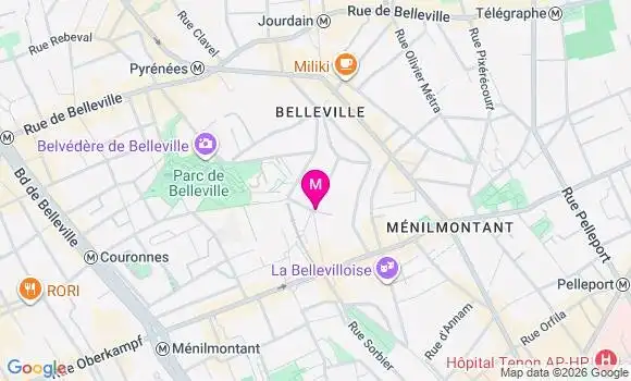 Localisation Mtre Laredo Fanny