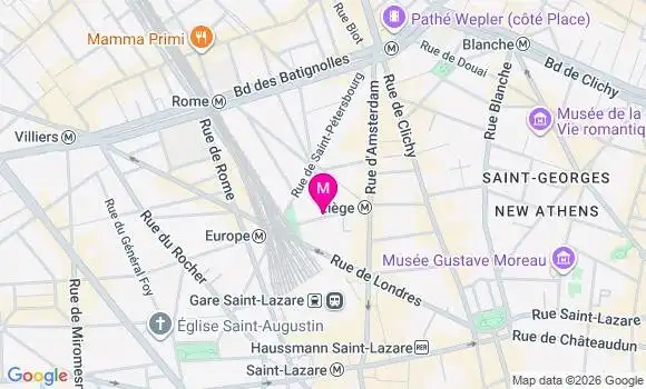Localisation Mtre Zaton Clara