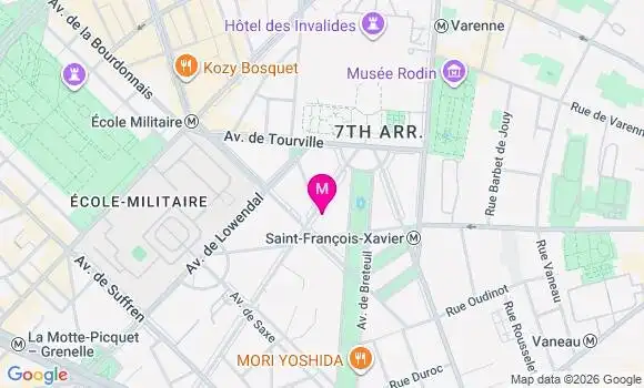 Localisation Mtre Lorcet Maryan