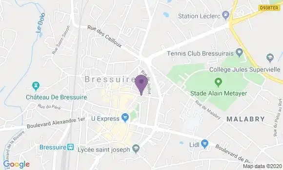 Localisation Mtre Lambert Brigitte
