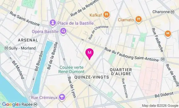 Localisation Mtre Strojek Alice