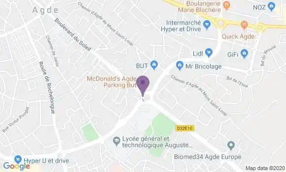 Localisation Société Générale Agence d