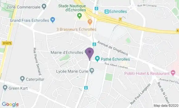 Localisation Crédit Mutuel Agence d