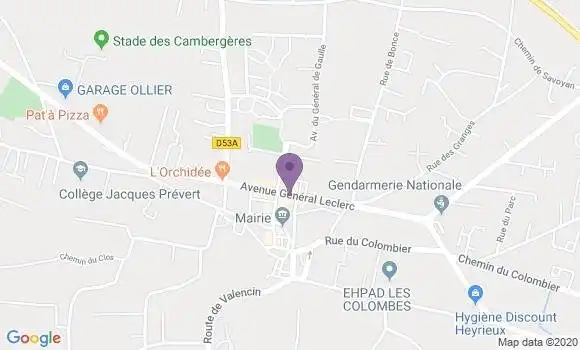 Localisation Crédit Mutuel Agence d