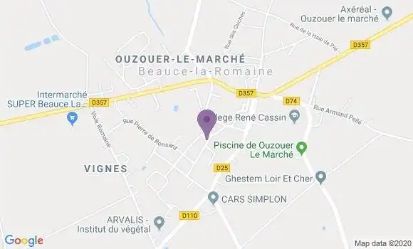 Localisation Crédit Mutuel Agence d