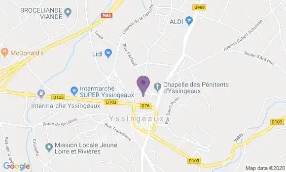 Localisation Crédit Mutuel Agence d