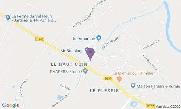Localisation Crédit Mutuel Agence d