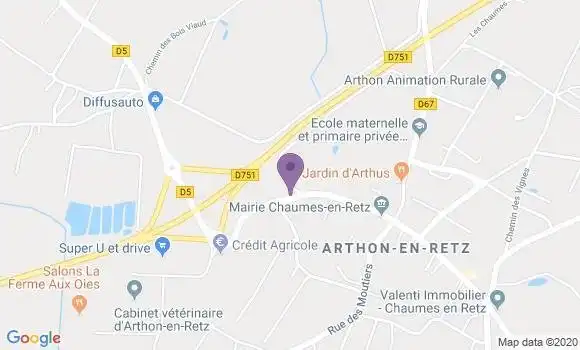 Localisation Crédit Mutuel Agence d