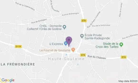 Localisation Crédit Mutuel Agence d