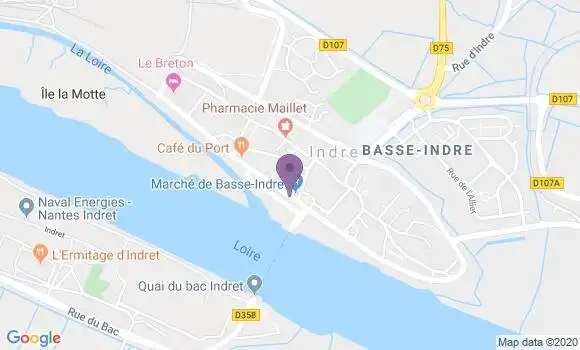 Localisation Crédit Mutuel Agence d