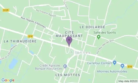 Localisation Crédit Mutuel Agence d