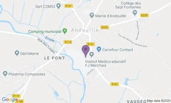 Localisation Crédit Mutuel Agence d
