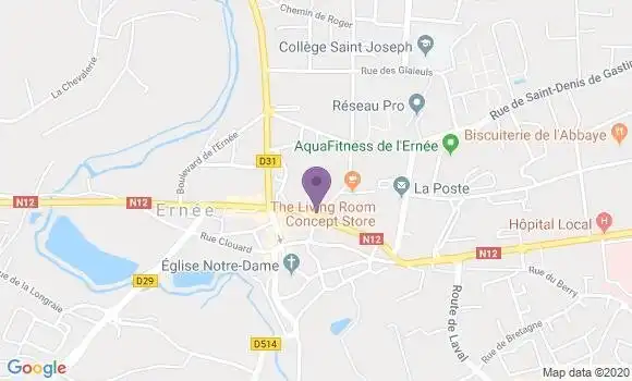 Localisation Crédit Mutuel Agence d